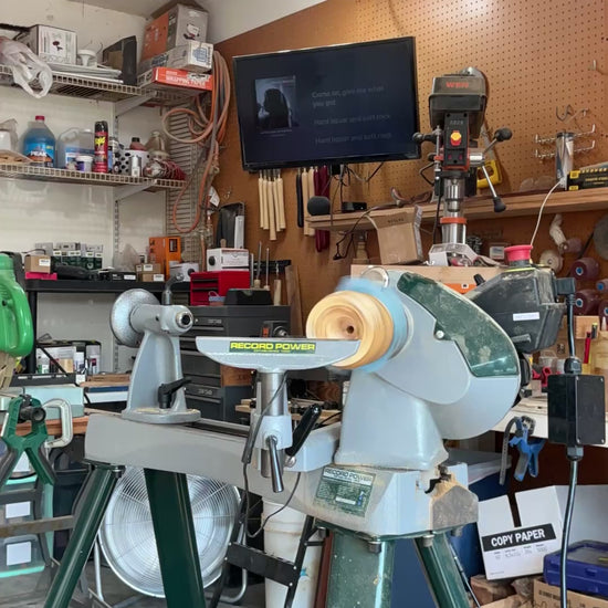 Making The Gathered Thread — White Mulberry whiskey cup turning process, part 3