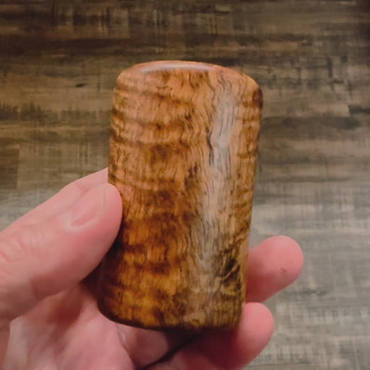 Mango Shot Glass - Handcrafted Durable & Sustainable Design Wood Drinkware