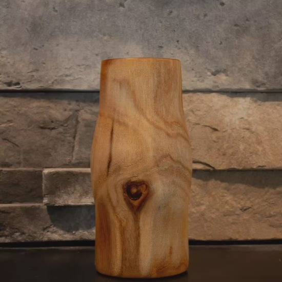 Making Eòlas — hand-turning a Glencairn-inspired White Mulberry whisky shot glass